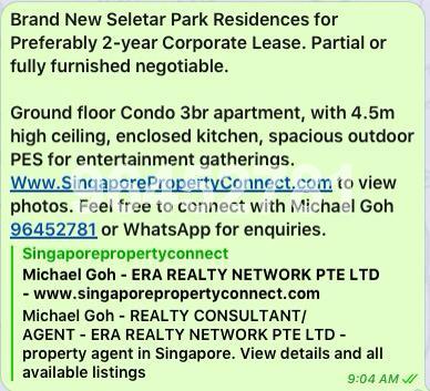 Seletar Park Residence (D28), Condominium #105240302